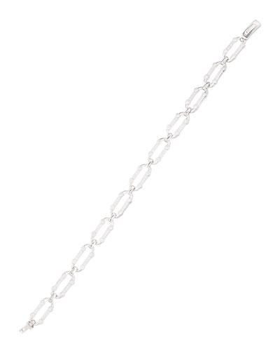 Pave Cz Crystal Rectangle