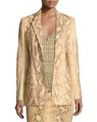 Augustine Python Jacket,