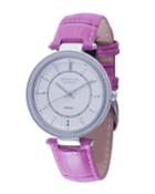 Ballrup Quartz Diamond Pink Leather
