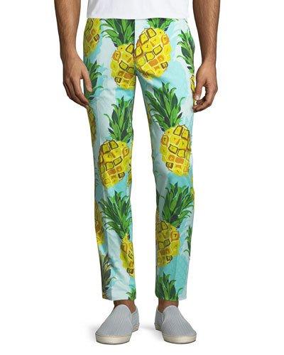 Clyde Geometric Pineapple-print