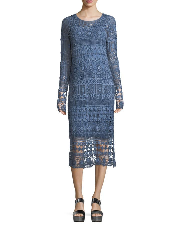 Fonda Crochet Long-sleeve