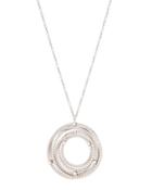 Goa 18k Pave Diamond Interlocking Pendant Necklace