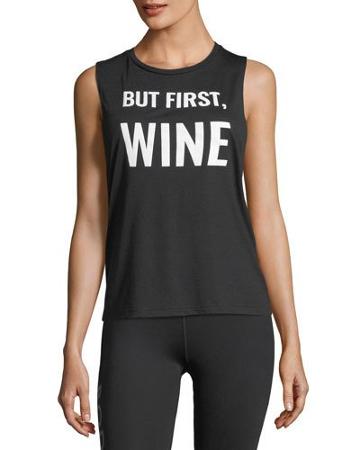 But First, Wine Graphic