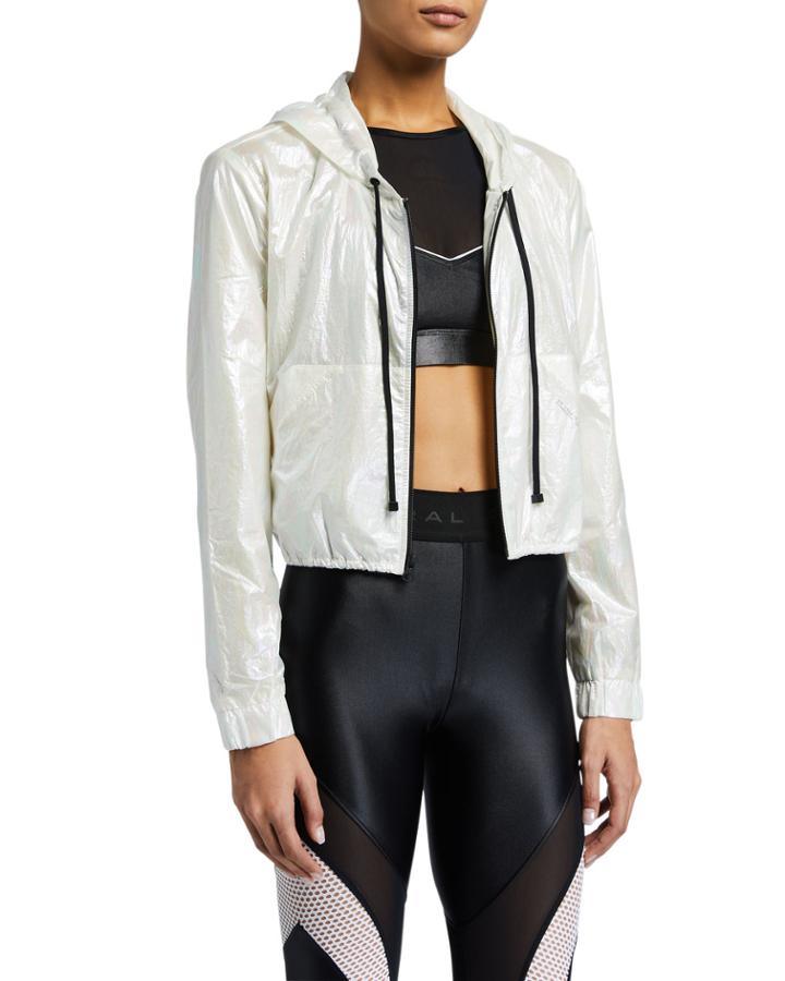 Portal Spheric Cropped Hooded Jacket