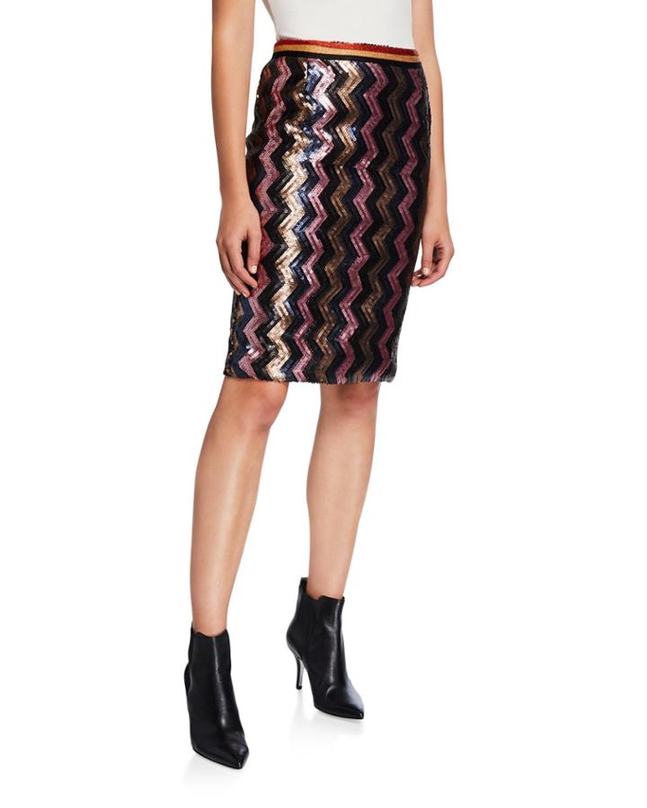 Sundowner Sequined Chevron