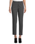 Tallulah Pinstriped Straight-leg Trouser
