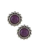Silver Maya 10mm Charoite