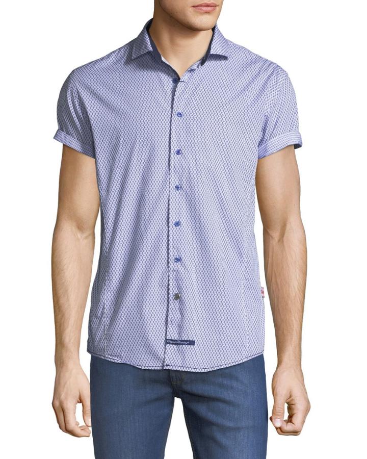 Mini-diamond Short-sleeve