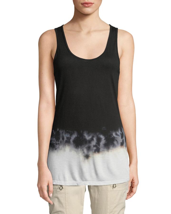 Dip-dye Jersey Tank Top