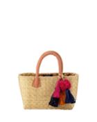 Micro-straw Basket-woven Tassel Bag