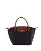 Le Pliage Mini Nylon Tote Bag, Navy Blue