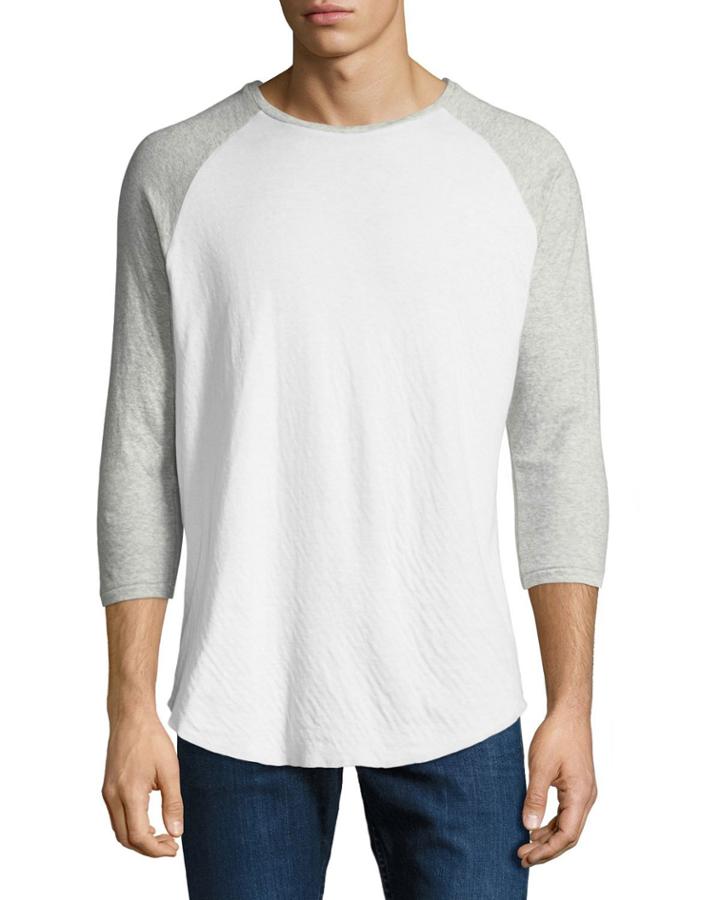 Men's Rigby Two-tone Baseball T-shirt