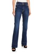 The Maritime High-rise Flared Jeans