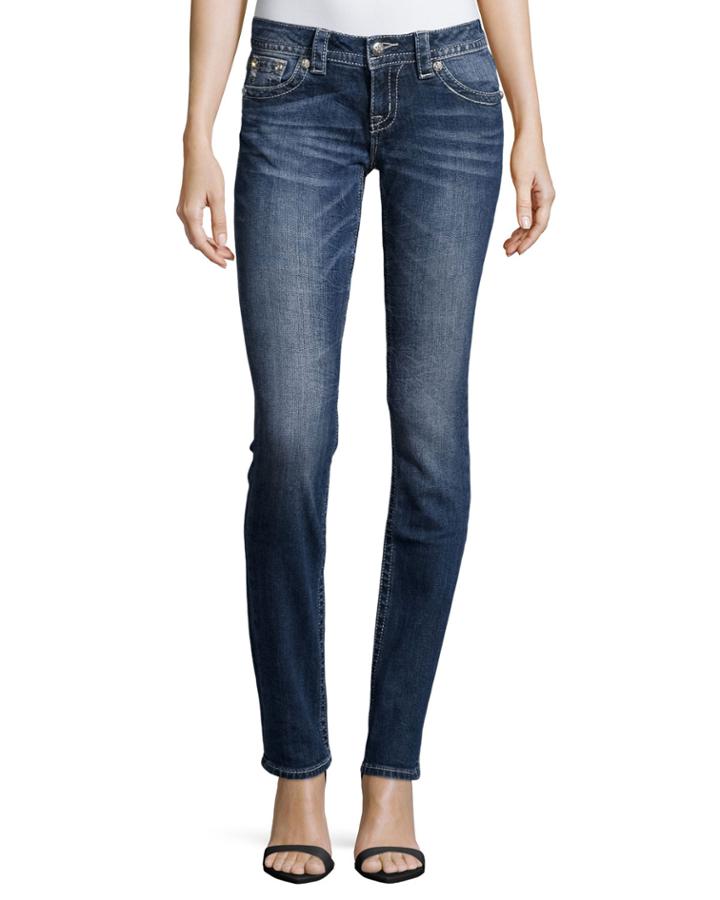 Miss Me Embellished Boot-cut Jeans, Mk 326, Women's,