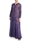 Shambala Floral Chiffon Maxi