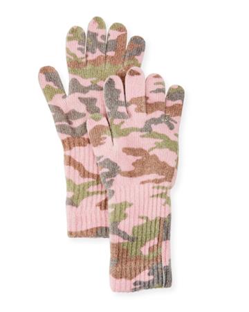 Camo Wool-blend Gloves