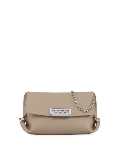 Eartha Gusset Leather Crossbody Bag