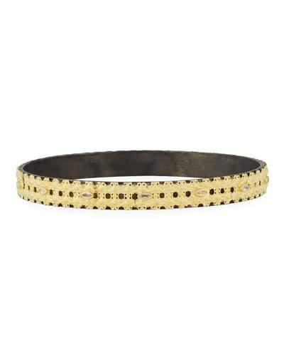 Old World Carved Bangle With