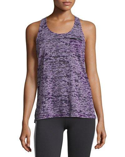 Lucy Burnout Tank, Purple Pattern