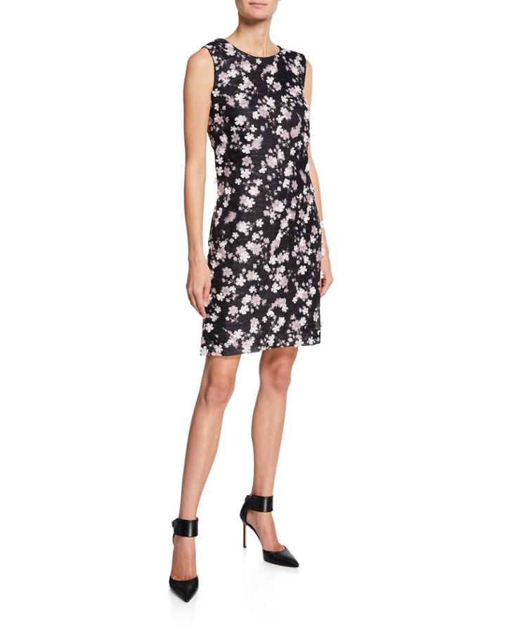 3d-floral Chiffon