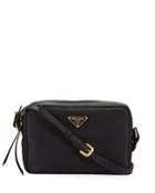 Pebbled Leather Crossbody Bag