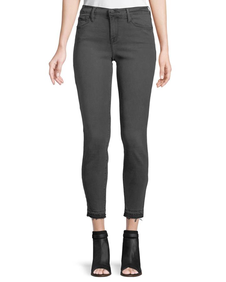 Le Skinny De Jeanne W/ Raw-edge Hem