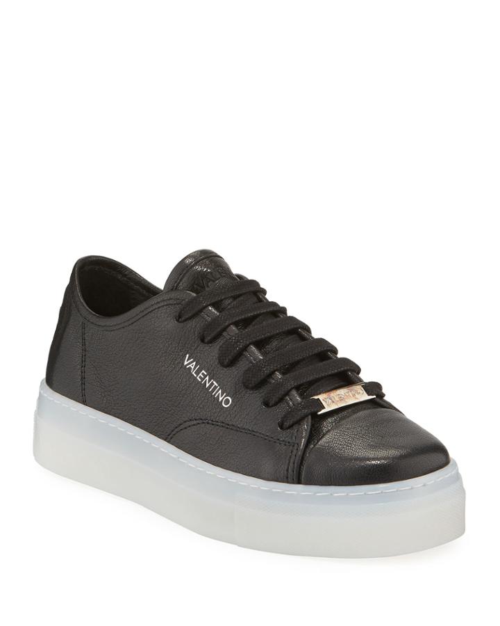 Dalia Leather Platform