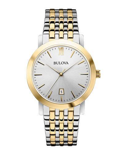 38mm Men's Two-tone Bracelet Watch