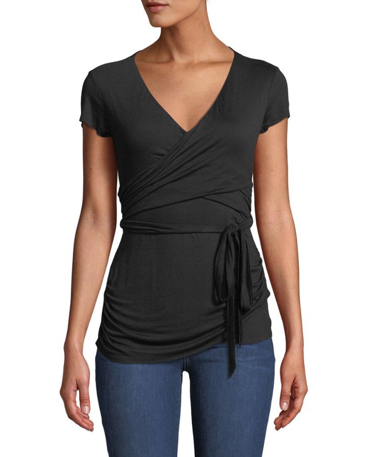 Entrechat Wrap-around Top