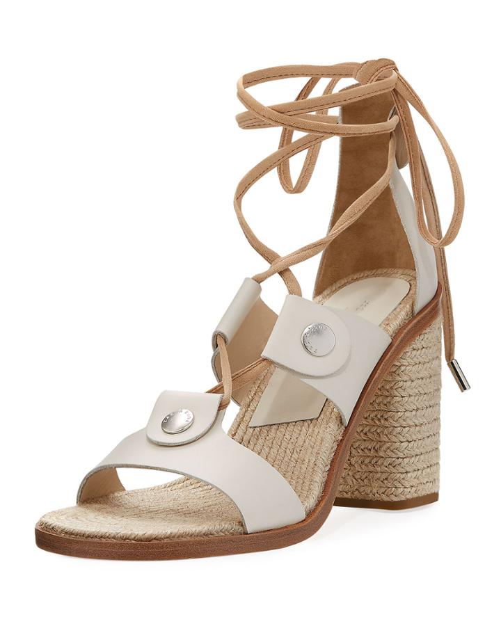 Eden Lace-up Raffia