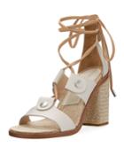 Eden Lace-up Raffia