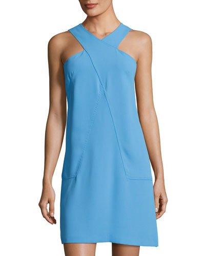 Nora Cross-neck Dress,