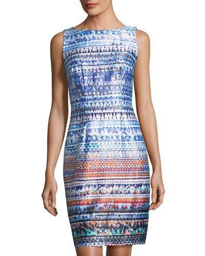 Sleeveless Graphic-print