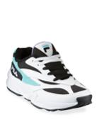Men's Colorblock Mixed-media Trainer