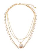 3-row Mother-of-pearl Necklace