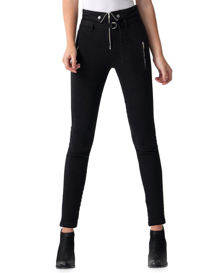 High Rise Zip Me Up