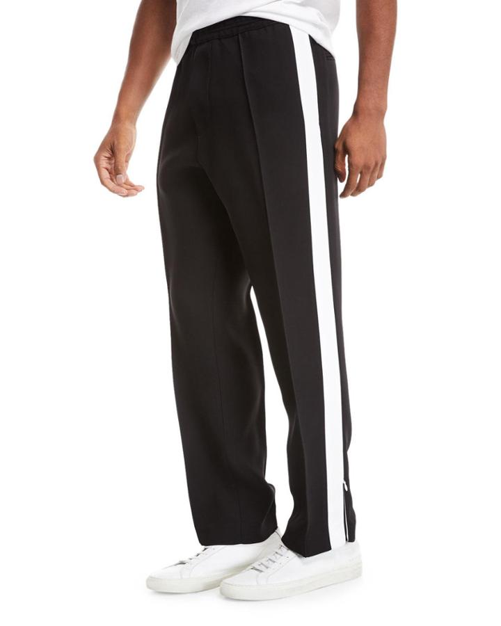 Men's Side-stripe Track Pants