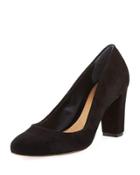 Shamir Suede High Pump, Black