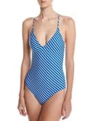 Soul Stripe One-piece Swimsuit, Regatta