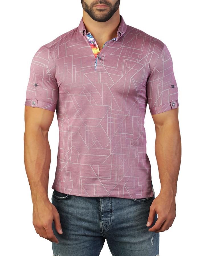 Men's Mozart Prizma Cotton Polo