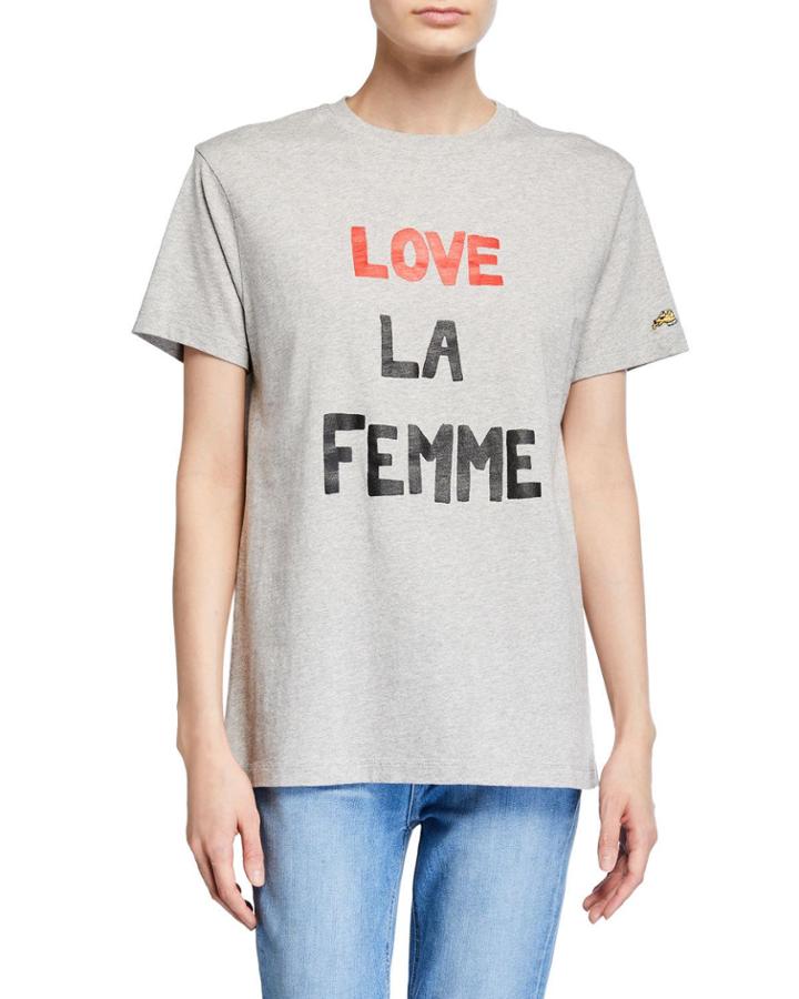Love La Femme Graphic T-shirt