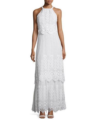 Edna Crocheted-lace Halter