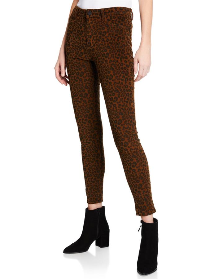 Social Affair Leopard-print Corduroy
