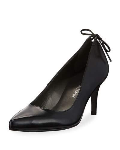 Peekamid Leather Bow Pump