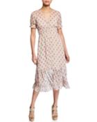 Brooke Button-down Printed