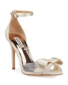 Lindsay Open-toe Bow Pumps