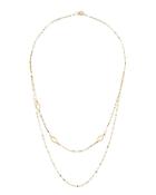 14k Marquis Double-strand Necklace