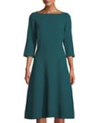 Bristol 3/4-sleeve A-line Dress