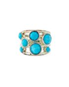 Rock Candy Constellation Ring In Turquoise