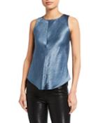 Bias Sleeveless Tank